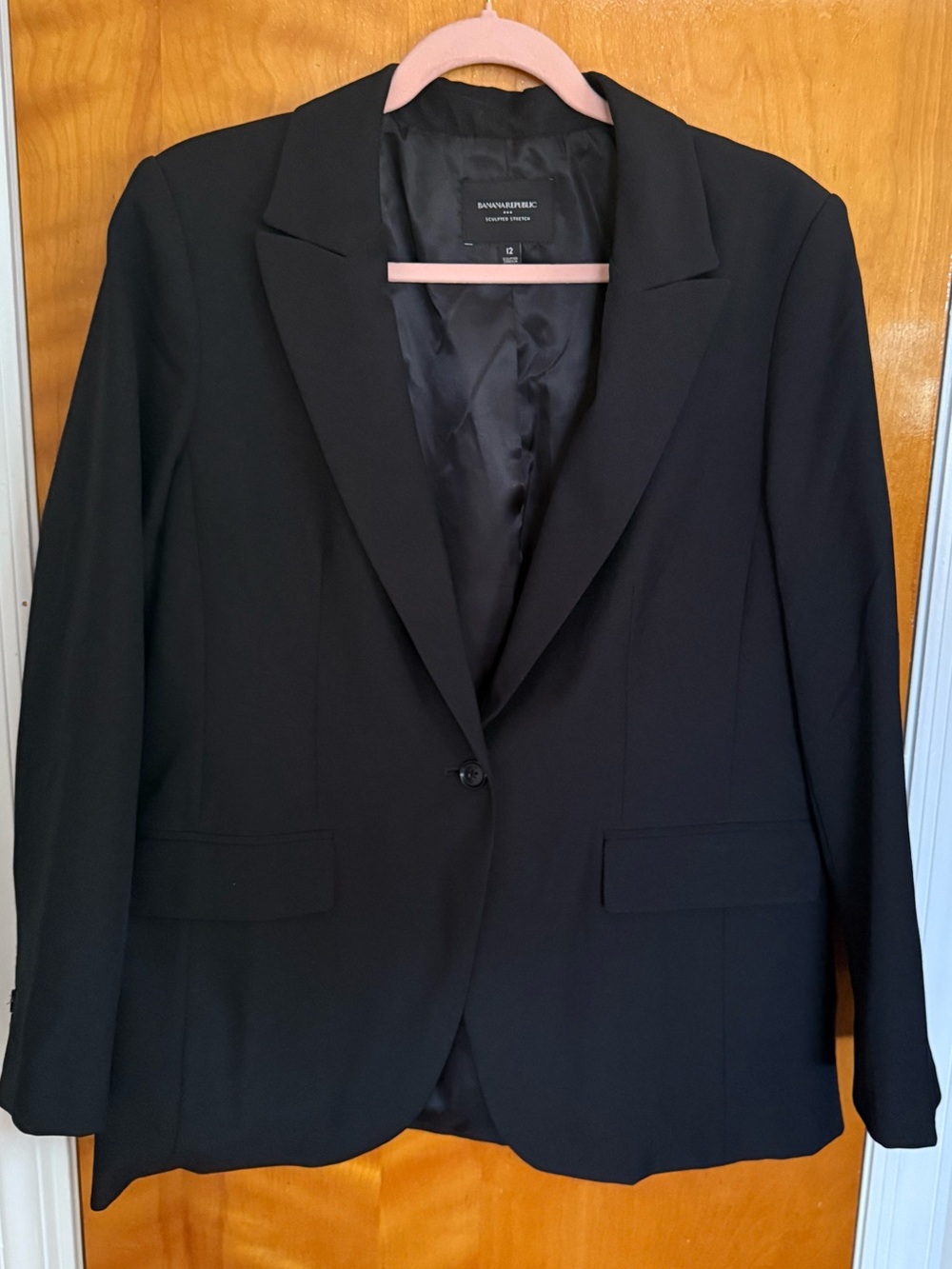 Banana Republic Black Tailored Blazer